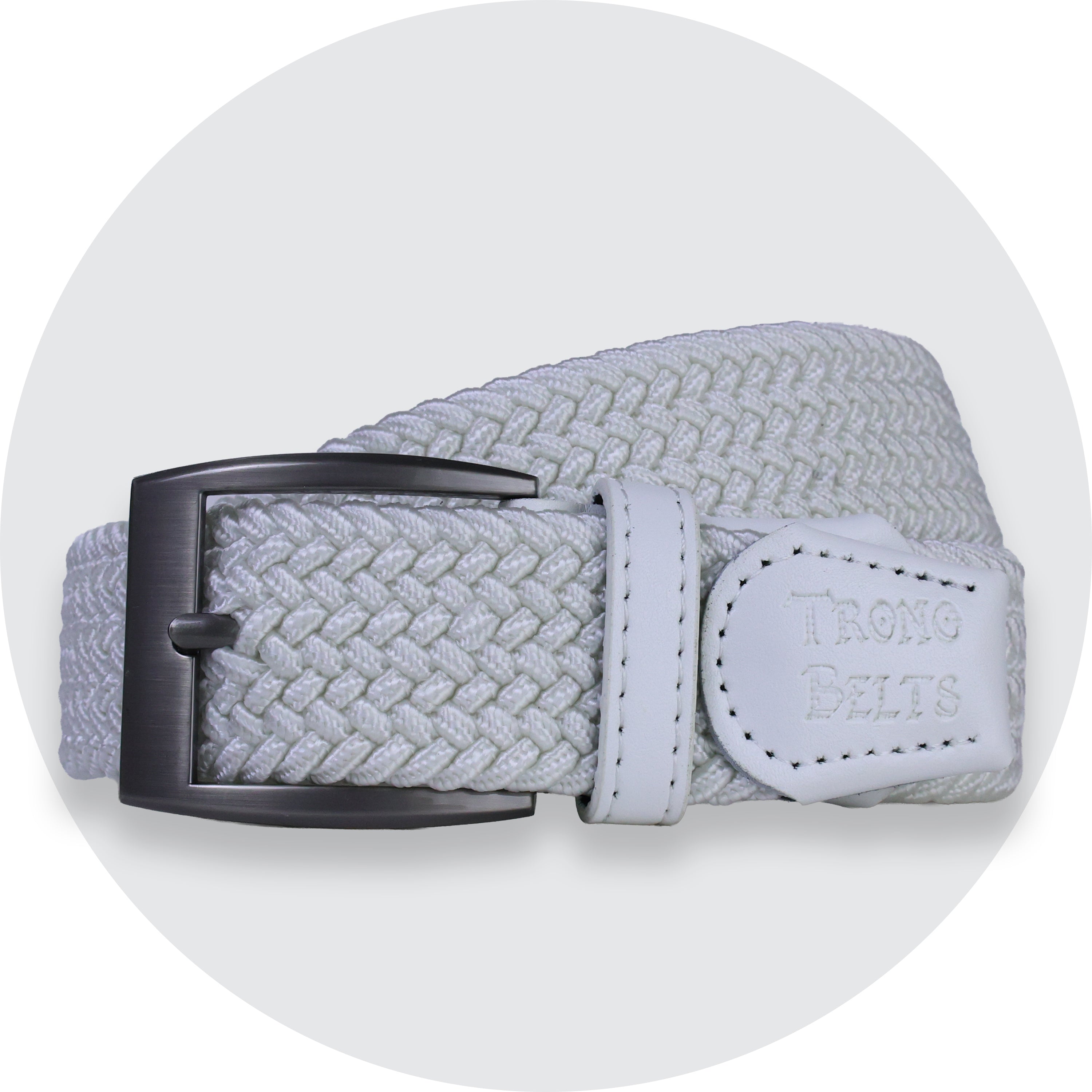 White Hot Premium Stretch Belt – Trono Golf