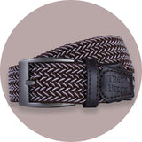 Dark Oak Premium Stretch Belt