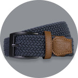 Gray Stretch Belt