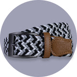 Silver Sailer Stretch Belt